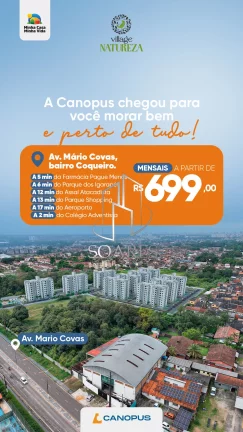 Imagem Village Natureza Condições Facilitadas com Financiamento Caixa