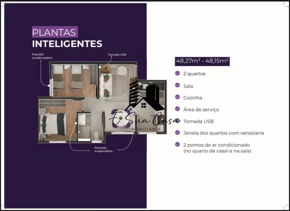 Imagem Apartamento a Venda 2 Quartos Bairro Cabral Contagem MG