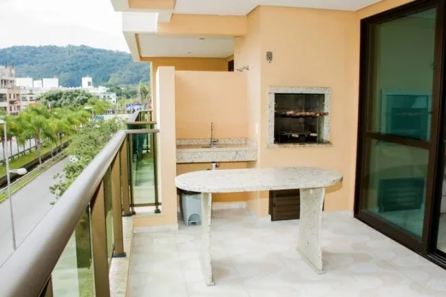 Imagem Apartamento com 3 dormitórios , 121 m² - Jurerê Internacional - Florianópolis/SC