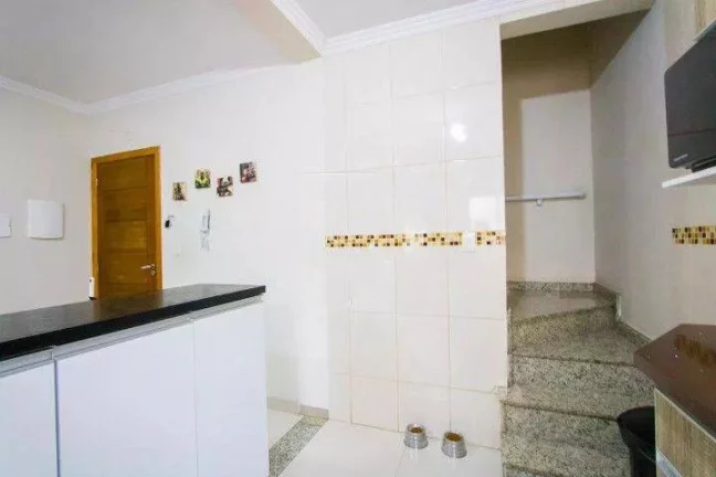 Imagem Cobertura com 2 dormitórios, 70 m² - venda por R$ 475.000,00 ou aluguel por R$ 2.700,01/mês - Vila Humaitá - Santo André/SP