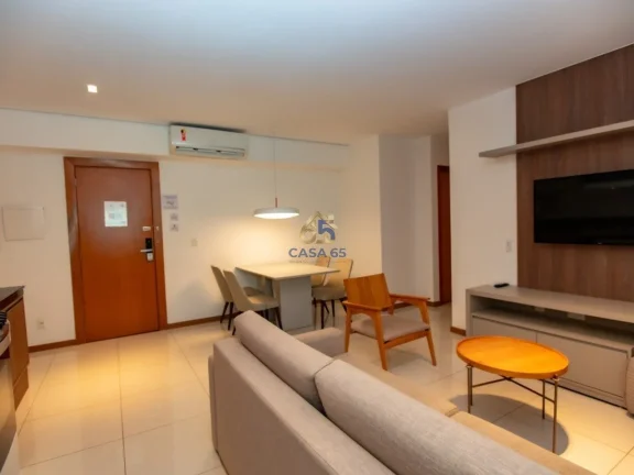 Imagem Apartamento 2 Quartos Mobiliado | Plano Mensal | Completo em Cuiabá