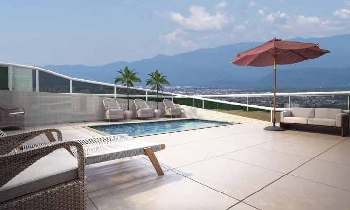 Imagem Apartamento com 2 dorms, Boqueirão, Praia Grande - R$ 596 mil, Cod: 2241