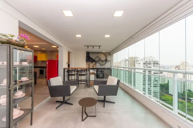 Imagem Apartamento Quartier Campo Belo pronto para morar andar alto