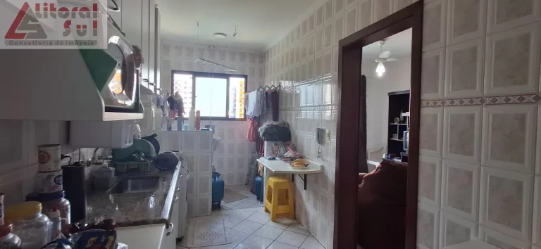 Imagem Imperdível apartamento à venda em Praia Grande-SP, bairro Tupi! 1 quarto, 1 sala, 1 banheiro, 1 vaga de garagem, 55m² de área.
