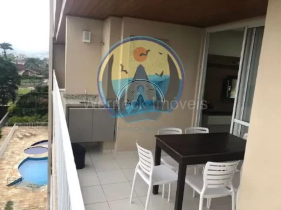 Imagem Apto de 2 quartos com suíte e 2 vagas em Ubatuba-SP, bairro Itaguá! Venha conhecer esse imóvel de 92m²!