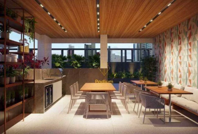 Imagem Apartamentos com varandas / sacadas gourmet em Manaíra - AP0164
