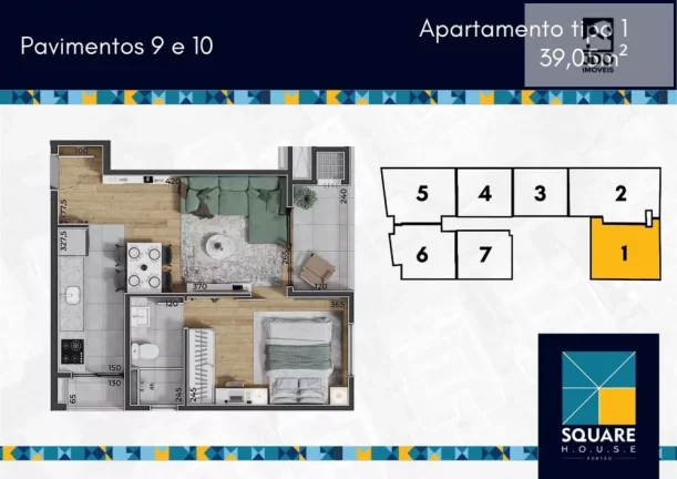 Imagem Apartamento a Venda no bairro Portão - Curitiba, PR