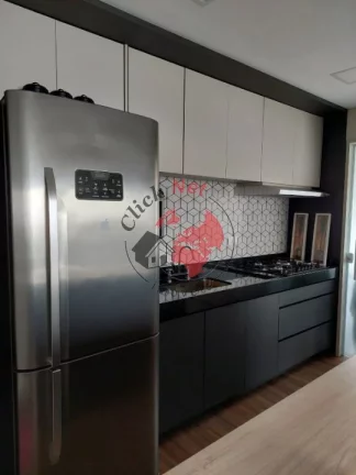Imagem Lindo apartamento à venda, porteira fechada, localizado na Vila Assunção, Santo André com 3 dormitórios, sendo 1 suíte, 2 vagas, 90m².