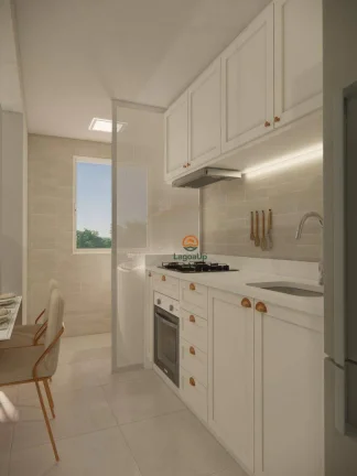 Imagem Apartamento com 2 dormitórios à venda, 49 m² por R$ 285.201,75 - Villa Paradiso - Lagoa Santa/MG
