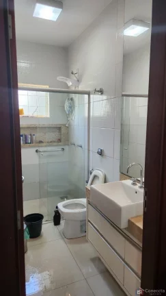 Imagem Casa à venda no Jardim Panorâmico em Patos de Minas – 3 quartos, área gourmet e garagem – R$600 mil