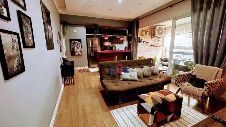 Imagem Apartamento com 2 dormitórios à venda, 78 m² por R$ 850.000 - Ponta da Praia - Santos/SP