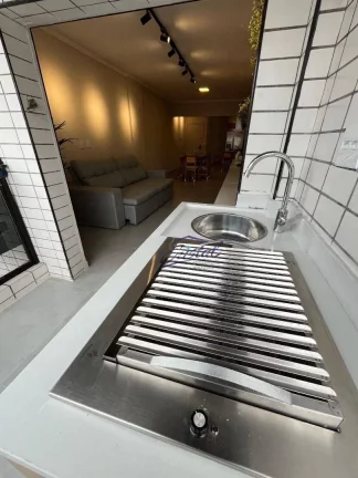 Imagem Apartamento com 3 dormitórios à venda, 105 m² por R$ 855.000,00 - Guilhermina - Praia Grande/SP