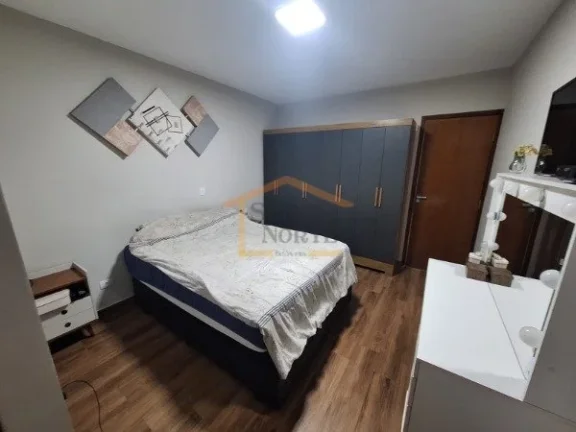 Imagem Sobrado 3 dormitórios, sendo 1 suite com sacada, 2 banheiros sociais e 1 lavabo, armários planejad...