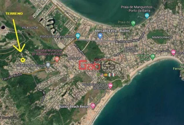 Imagem Terreno à venda, 570 m² por R$ 360.000,00 - Tucuns - Armação dos Búzios/RJ