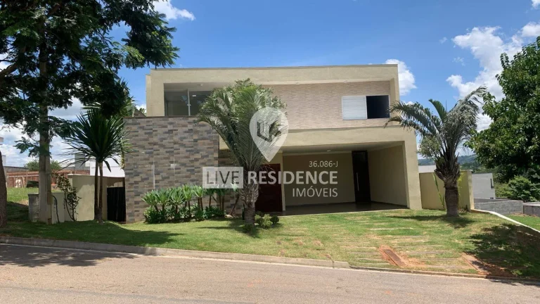 Imagem Casa de Luxo no Condomínio Sete Lagos em Itatiba com 4 Quartos e Lazer