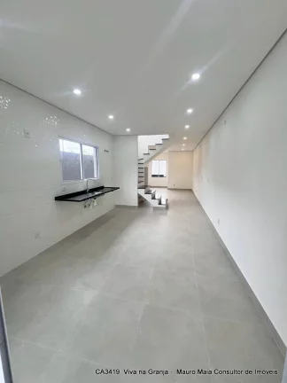Imagem Sobrado com 3 dorm 96 m² em cond fechado
