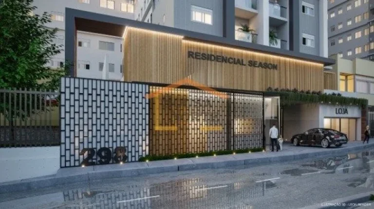 Imagem Apartamento de 46m², 2 dormitórios, sendo 1 suíte, com sistema de ar condicionado central. Imóve...