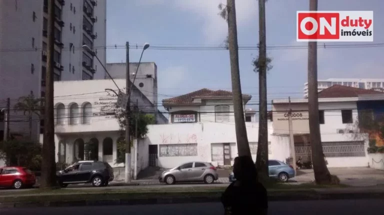 Imagem Sobrado com 4 quartos para alugar, 710 m² por R$ 20.000/mês - Gonzaga - Santos/SP