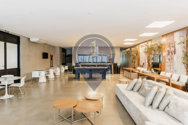 Imagem Apartamento de Luxo para Locação na Bela Vista, São Paulo - 1 Quarto, 2 Salas, 1 Banheiro, 1 Vaga de Garagem, 42m²