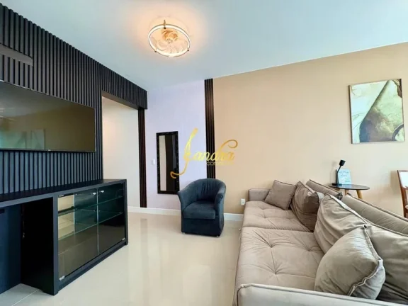 Imagem Belíssimo apartamento 3 dormitorios com vista para o mar mobiliado