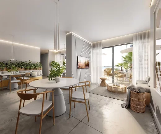 Imagem Apartamento na Planta para Venda em Praia Grande, Guilhermina, 3 dormitórios, 3 suítes, 4 banheiros, 3 vagas