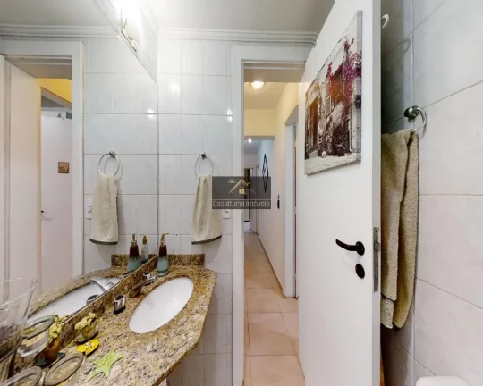 Imagem APARTAMENTO VILA ANDRADE 130,00 M 3 DORMITÓRIOS SENDO 1 SUÍTE LAVABO SALA 3 AMBIENTES VARANDA ANDAR ALTO ENSOLARADO 3 VAGAS COBERTAS LAZER SEGURANÇA