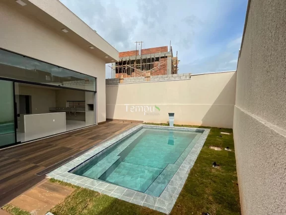 Imagem Jardins Bolonha - Casa Alto Padrão Jardins Bolonha, 438m², 3 Suítes Plenas, Senador Canedo