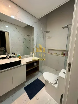 Imagem Casa Térrea em condomínio, 290m2, Mobiliada, 03 suites, Piscina, Gourmet