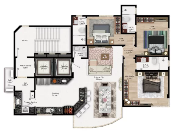 Imagem Unique Tower - Apartamento à venda no bairro Centro - Balneário Camboriú/SC