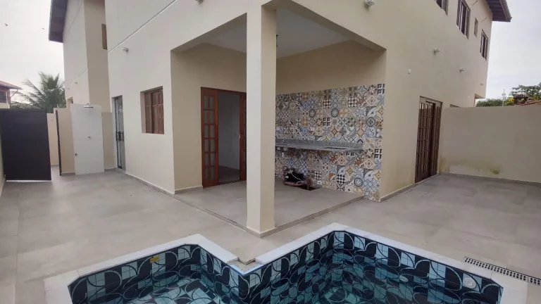 Imagem Sobrado de Condomínio com 3 dorms, Balneário Tupy, Itanhaém - R$ 390 mil, Cod: 1355