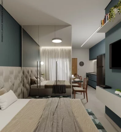 Imagem Condomínio Edifício Asa Sul, apartamento tipo Studio em São Paulo SP