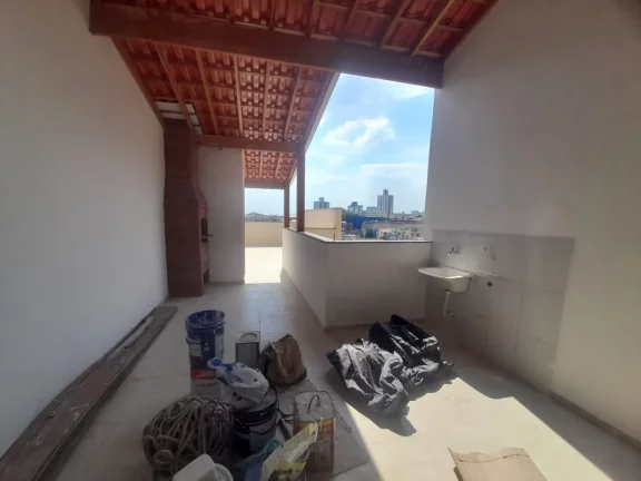 Imagem Cobertura para Venda em Santo André, Vila Valparaíso, 2 dormitórios, 1 suíte, 3 banheiros, 1 vaga