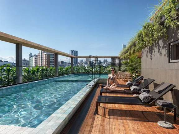 Imagem Apartamentos com varanda /sacada gourmet no bairro do Aeroclube / Bessa - AP2479
