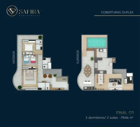 Imagem APARTAMENTO COM 89.7 m² - GUILHERMINA - PRAIA GRANDE SP