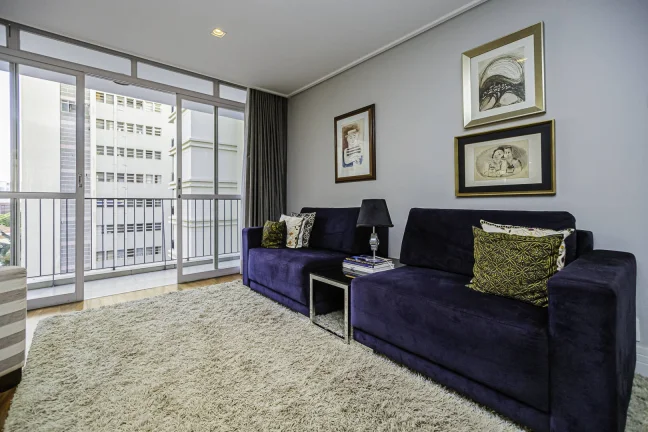 Imagem Apartamento Santa Cecília - 212M², 3 Dorms, 1 Suíte, 2 Vagas, Lavabo.