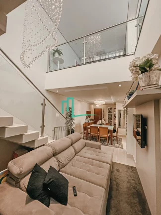 COBERTURA DUPLEX DE 367 METROS DE ÁREA ÚTIL Á VENDA NO EDIFICIO PHATERNON FRANCA/SP