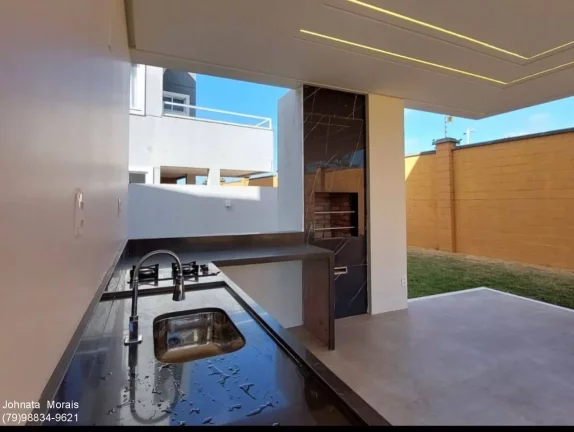 Imagem Casa à venda no Alphaville Sergipe - 4 suítes, área de lazer - Imperdível!