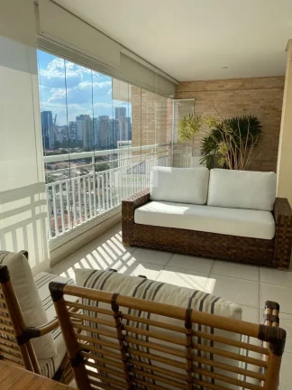 Imagem APARTAMENTO À VENDA COM 3 DORMITÓRIOS NO BROOKLIN COM VARANDA GOURMET