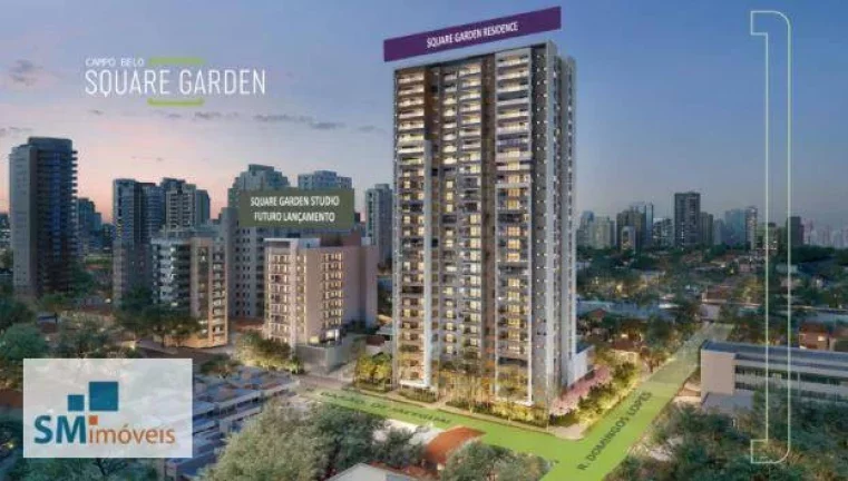 Foto do imóvel: Apartamento com 3 dormitórios à venda, 123 m² por R$ 1.931.914,35 - Campo Belo - São Paulo/SP Foto do imóvel: Apartamento com 3 dormitórios à venda, 123 m² por R$ 1.931.914,35 - Campo Belo - São Paulo/SP