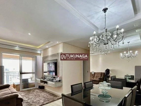 Imagem Apartamento com 3 quartos à venda, 82 m² por R$ 850.000 - Vila Augusta - Guarulhos/SP