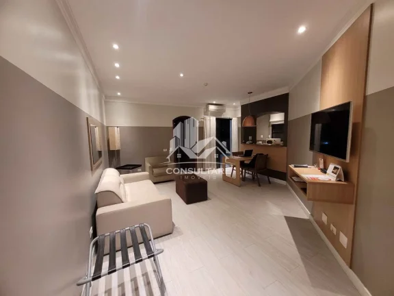 Imagem Flat com 1 quarto, Gonzaga, Santos - R$ 435 mil, Cod: 23493