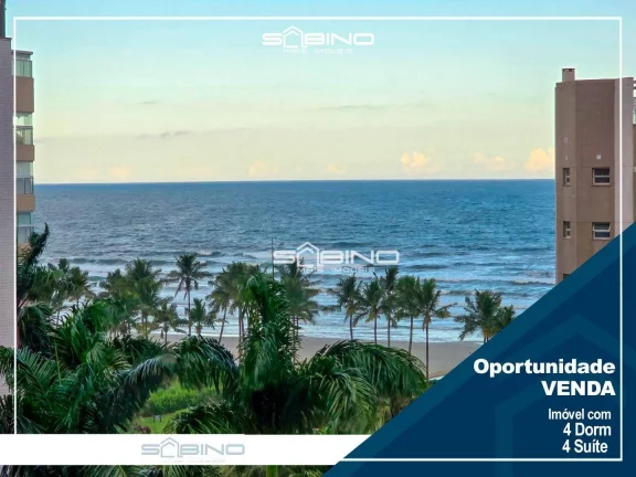 Imagem Oportunidade Apartamento Pé na Areia à venda, com 4 Suítes 149m² - Riviera de São Lourenço, Bertioga SP.