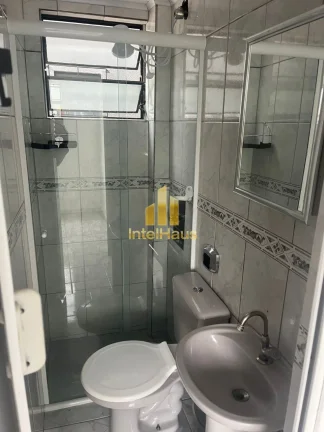 Imagem Apartamento com 2 dormitórios, sala para dois ambientes, cozinha com armários e cooktop, 1 banheir...