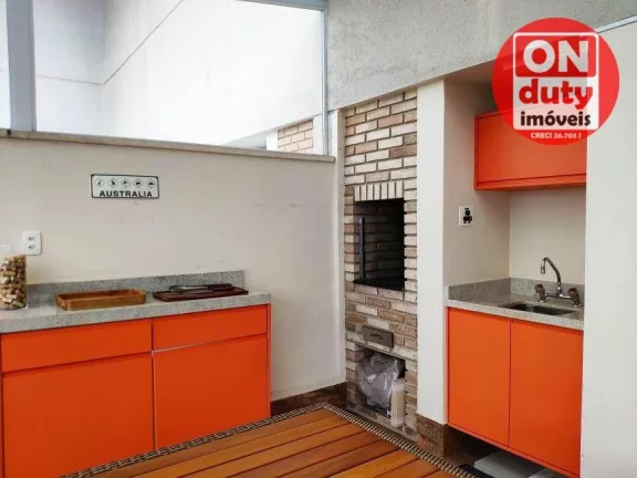 Imagem Cobertura com 2 dormitórios para alugar, 97 m² por R$ 1.591.340,00/mês - Boqueirão - Santos/SP