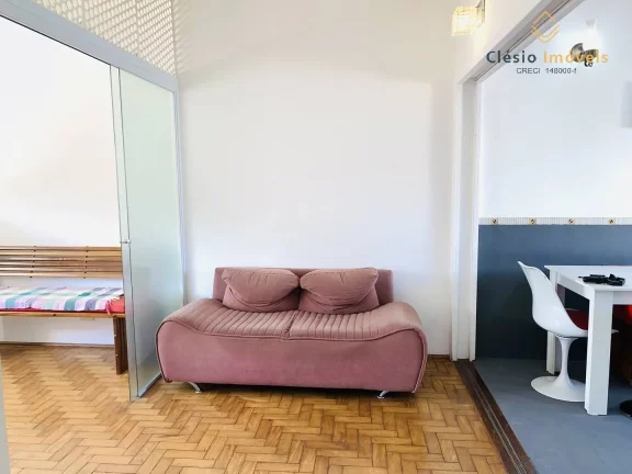 Imagem Apartamento 1 Quarto Suíte | Escritório e Mobília | 1 Vaga