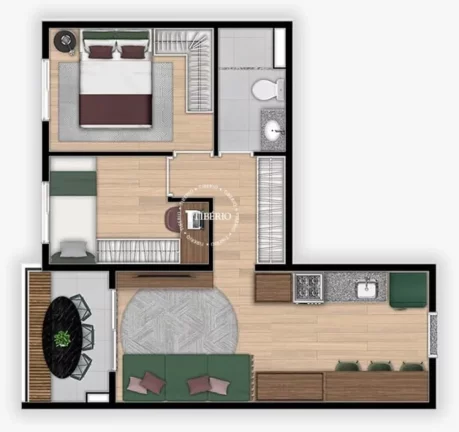 Imagem Apartamento Studio em Vila Mariana São Paulo SP, apartamento com 1 quarto a venda em Vila Mariana São Paulo SP, apartamento 1 dormitório na zona Sul