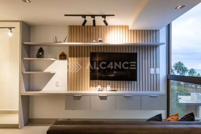 Imagem Flat - 43,5 m² - Cabo Branco, João Pessoa/PB