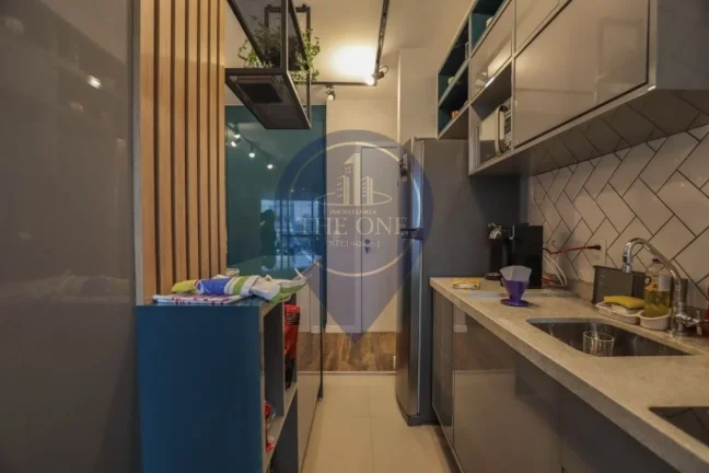 Imagem Apartamento de 1 quarto com vaga de garagem no bairro Santa Efigênia, São Paulo-SP: 2 salas, 1 banheiro e 37m² de área.