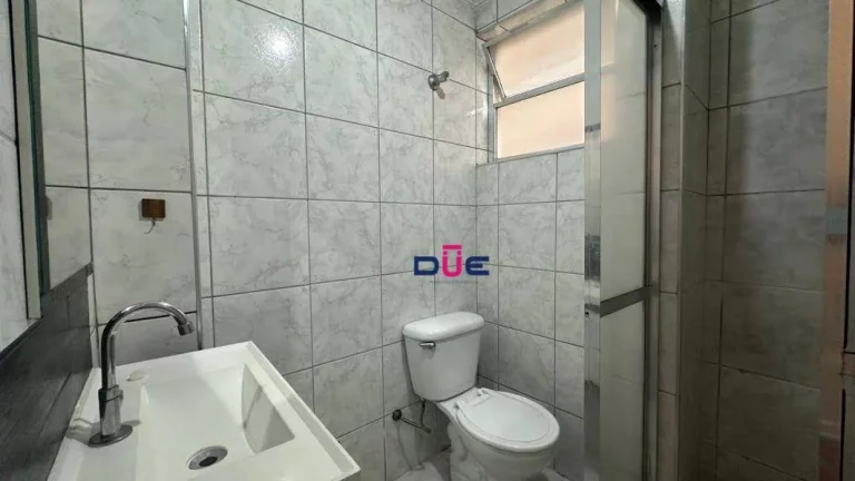 Imagem Apartamento com 1 dormitório à venda, 53 m² por R$ 300.000 - Gonzaga - Santos/SP