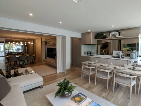 Imagem Apartamento 147,50M², 3Q, 3 Suítes, 4 Banheiros, 2 Vagas, Lavabo, Academia, Piscina Adulto e Infantil, Salão de Festas e Jogos, Deck Molhado.